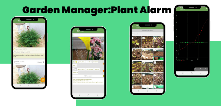 Garden Manager: Plant Alarm one of the best gardening apps.