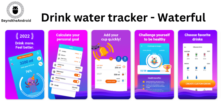 Drink Water Tracker - Waterful